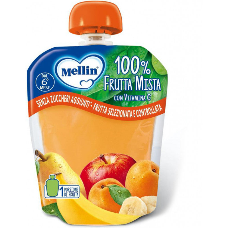 Merenda 100% Frutta Mellin - Frutta Mista