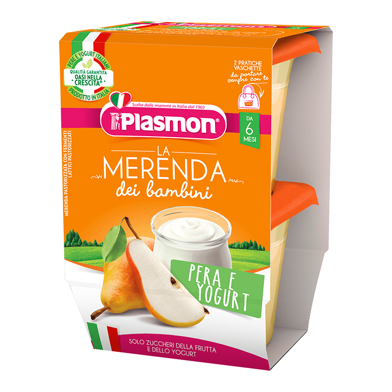 La Merenda dei Bambini Plasmon - Pera e Yogurt