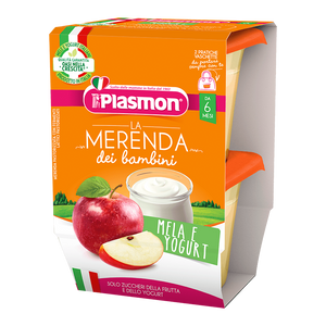 La Merenda dei Bambini Plasmon - Mela e Yogurt