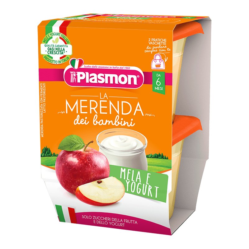 La Merenda dei Bambini Plasmon - Mela e Yogurt