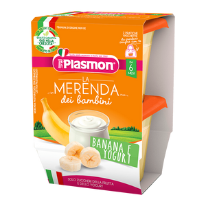 La Merenda dei Bambini Plasmon - Banana e Yogurt