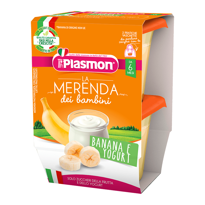 La Merenda dei Bambini Plasmon - Banana e Yogurt