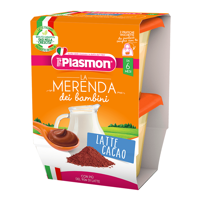 La Merenda dei Bambini Plasmon - Latte e Cacao