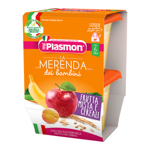 La Merenda dei Bambini Plasmon - Frutta Mista e Cereali