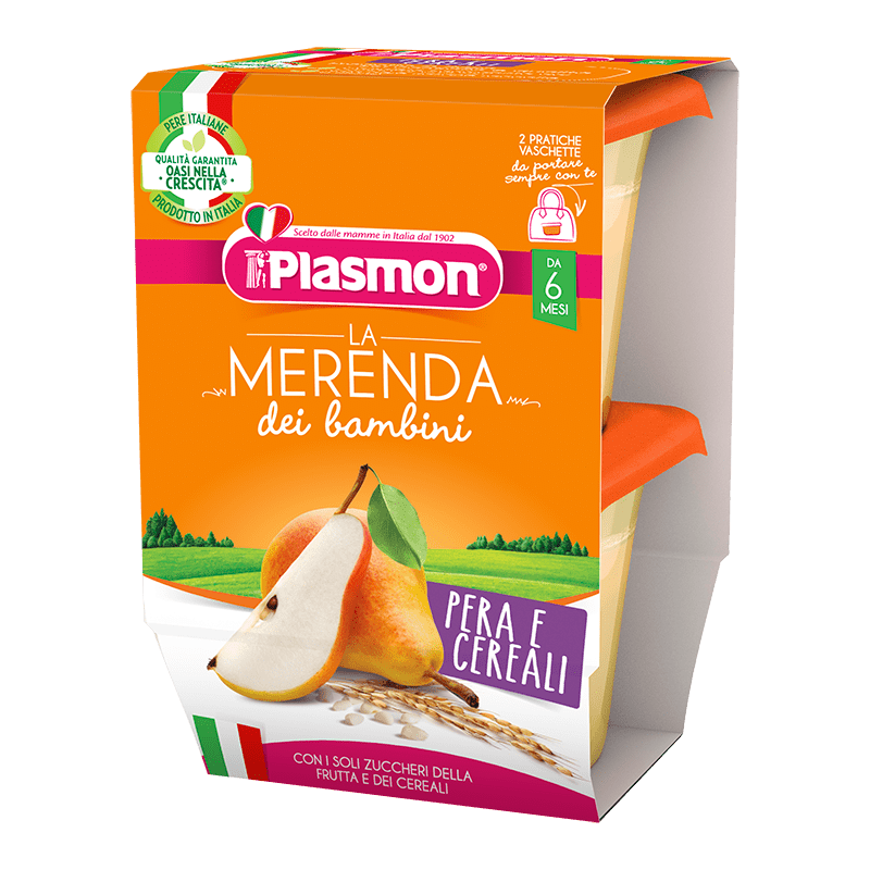 La Merenda dei Bambini Plasmon - Pera e Cereali