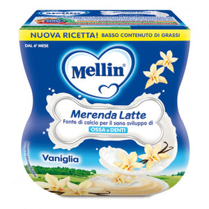 Merenda Latte e Vaniglia Mellin