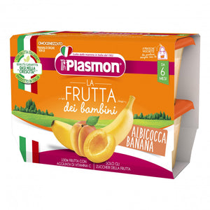 La Frutta dei Bambini Plasmon - Albicocca e Banana