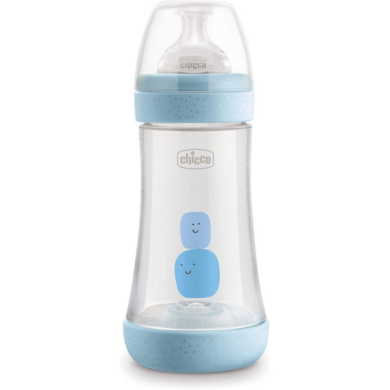 Biberon Chicco Perfect 5 - 240 ml - Azzurro