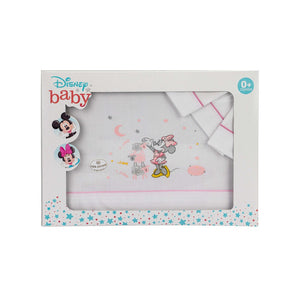 Set Lenzuola per Culla Disney Minnie