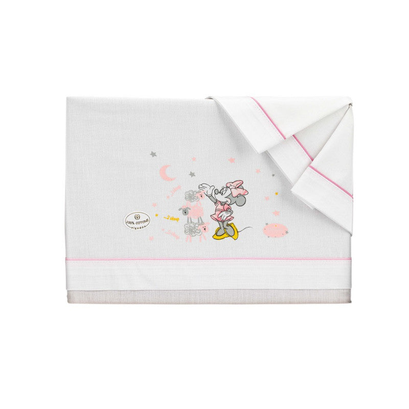 Set Lenzuola per Culla Disney Minnie - 2