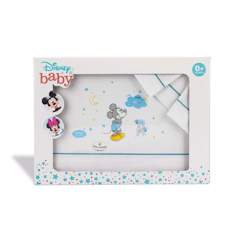 Set Lenzuola per Culla Disney Topolino - 2