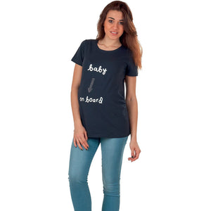 T-shirt Premaman Baby on Board - S/M