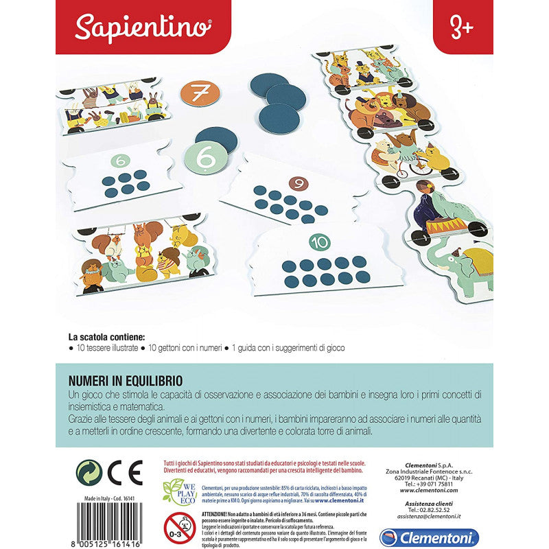Clementoni - Numeri In Equilibrio Sapientino - 3