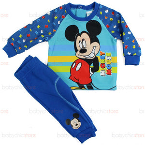 Tuta Neonato Mickey Mouse Blu/Azzurro - 23 Mesi - 7