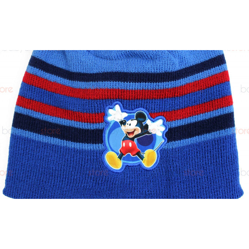 Set Sciarpa, Cappello e Guanti Mickey Mouse Blu - 2