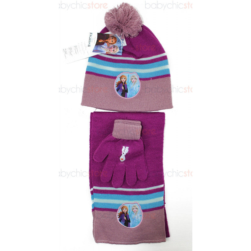 Set Sciarpa, Cappello e Guanti Frozen