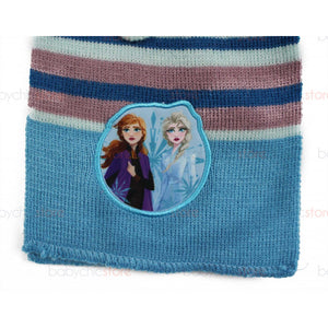 Set Sciarpa, Cappello e Guanti Frozen - Azzurro - 2