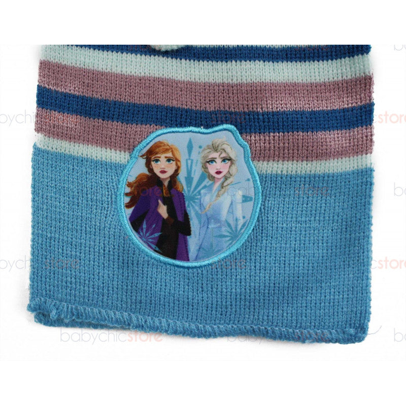 Set Sciarpa, Cappello e Guanti Frozen - Azzurro - 2