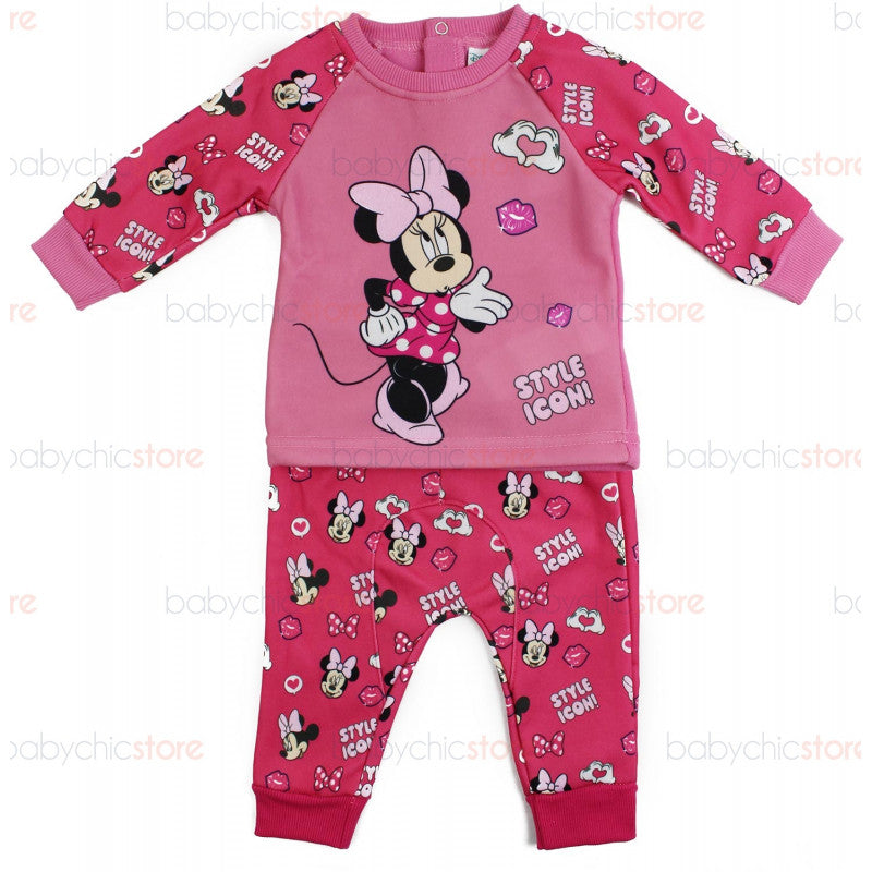 Tuta Neonato Disney Minnie Rosa - 3 Mesi