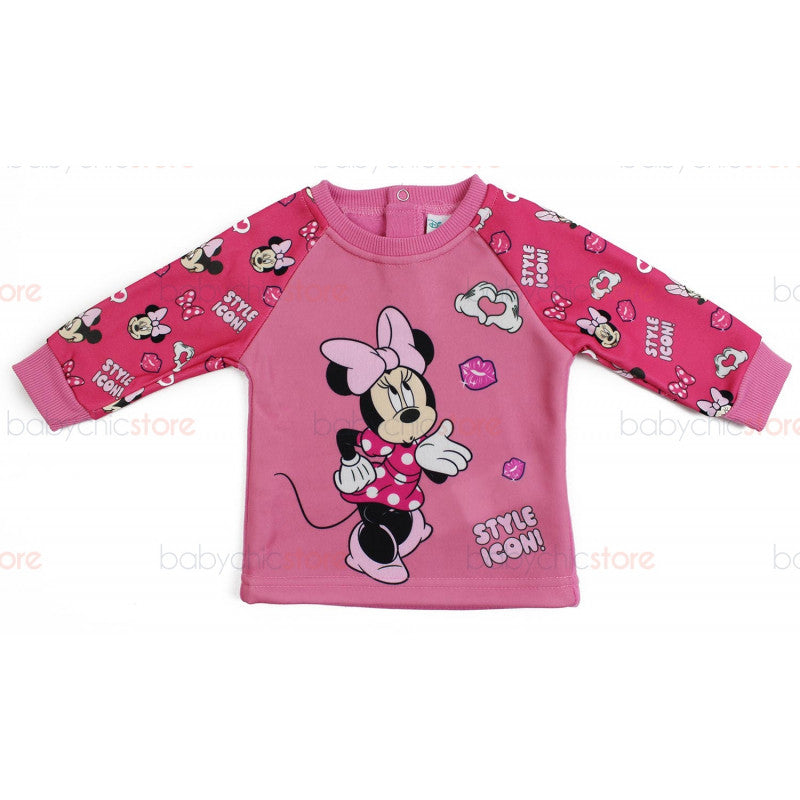 Tuta Neonato Disney Minnie Rosa - 12 Mesi - 2