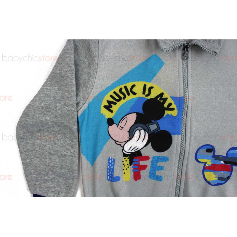Jogging Set Mickey Mouse - Grigio/Blu - 4 Anni - 6