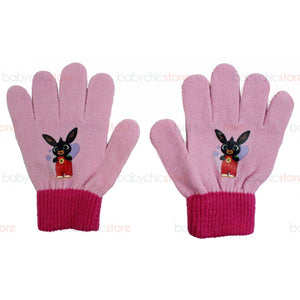 Set Cappello e Guanti di Bing - Rosa - 2