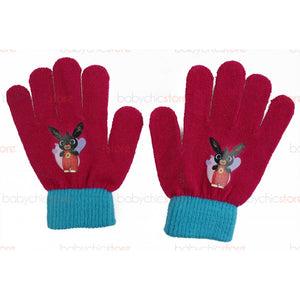 Set Cappello e Guanti di Bing - Fucsia - 2