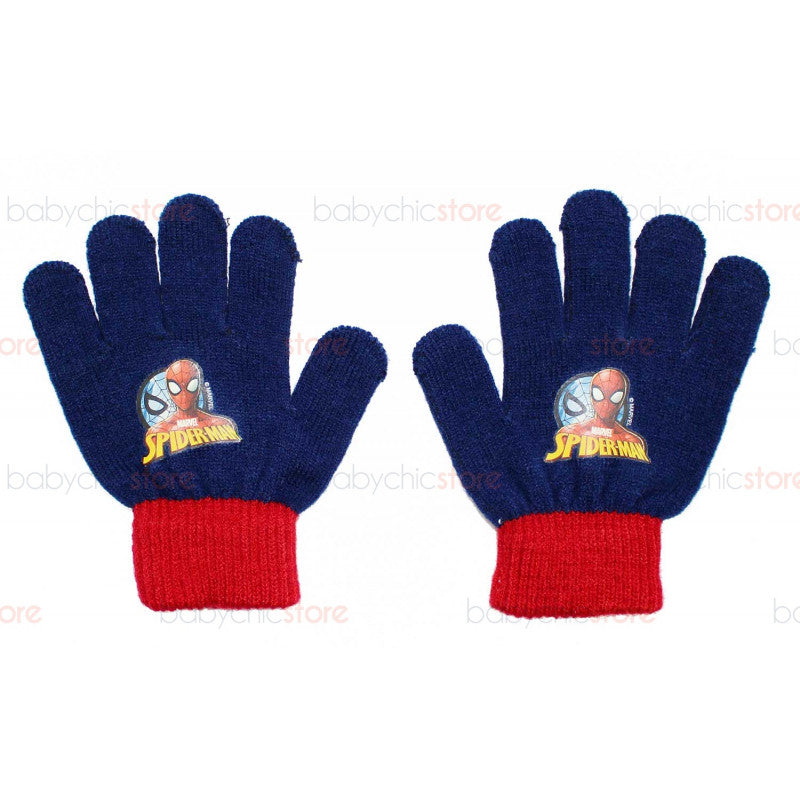 Set Cappello e Guanti di Spiderman - Blu/Rosso - 3