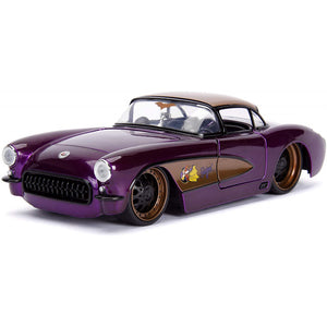 Comics Bombshells Batgirl & 1957 Chevy Corvette - 5