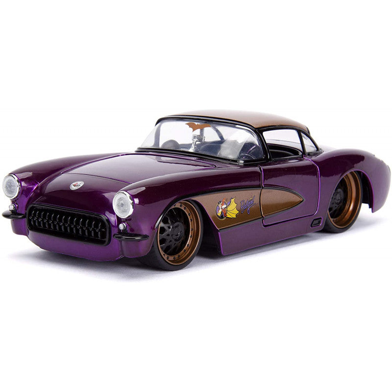 Comics Bombshells Batgirl & 1957 Chevy Corvette - 5