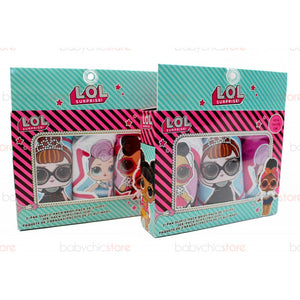 Set di 6 Slip LOL Surprise - 3 Anni - 3