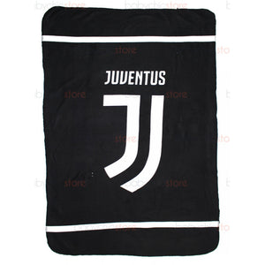 Copertina in Pile Juventus Official - Logo Bianco