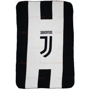 Copertina in Pile Juventus Official - Logo Nero