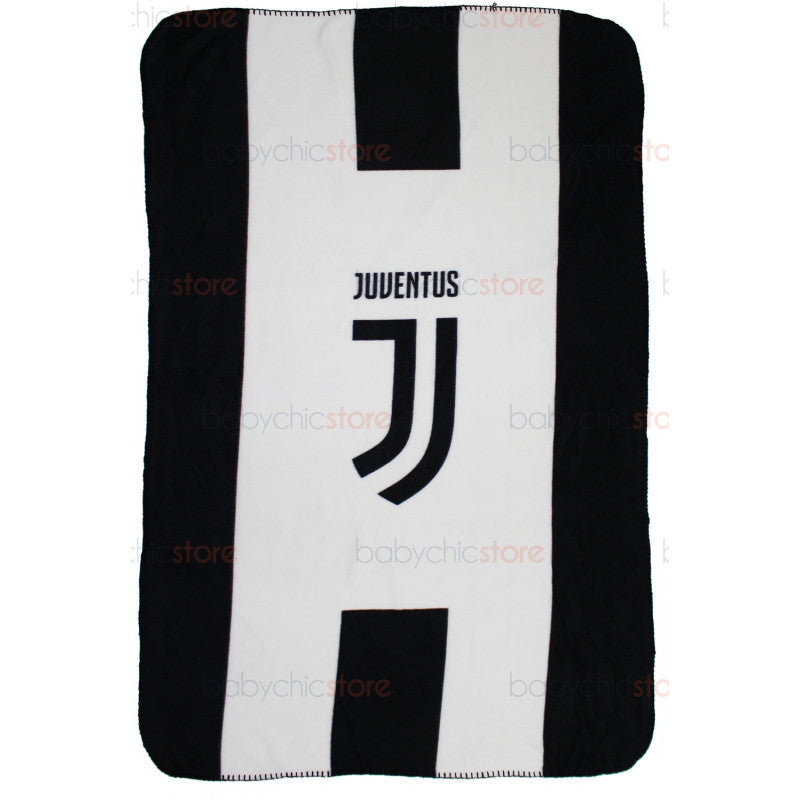Copertina in Pile Juventus Official - Logo Nero