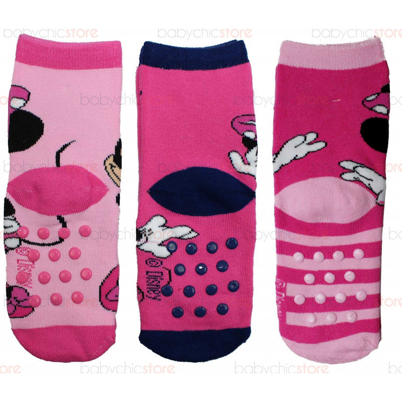 3 Paia Calzini Antiscivolo Minnie - 2