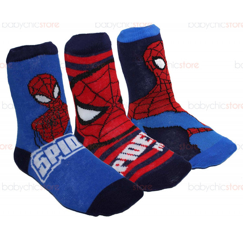 Set 3 Paia di Calzini Spiderman - 23/26