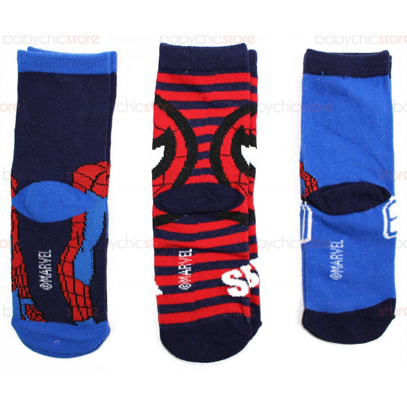 Set 3 Paia di Calzini Spiderman - 23/26 - 3