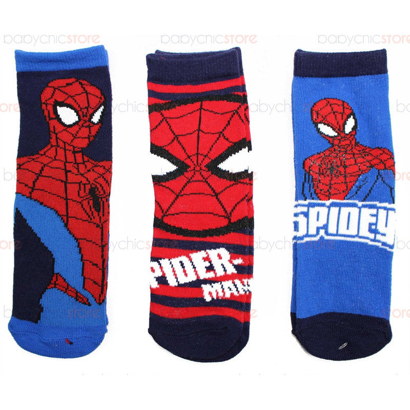Set 3 Paia di Calzini Spiderman - 31/34 - 2