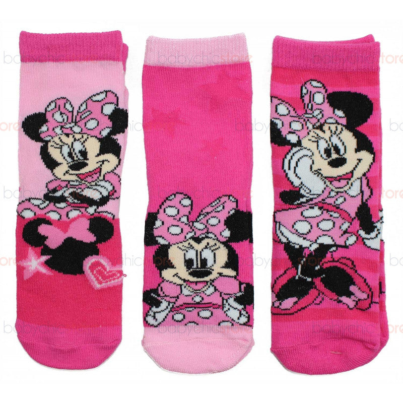 Set 3 Paia di Calzini Minnie
