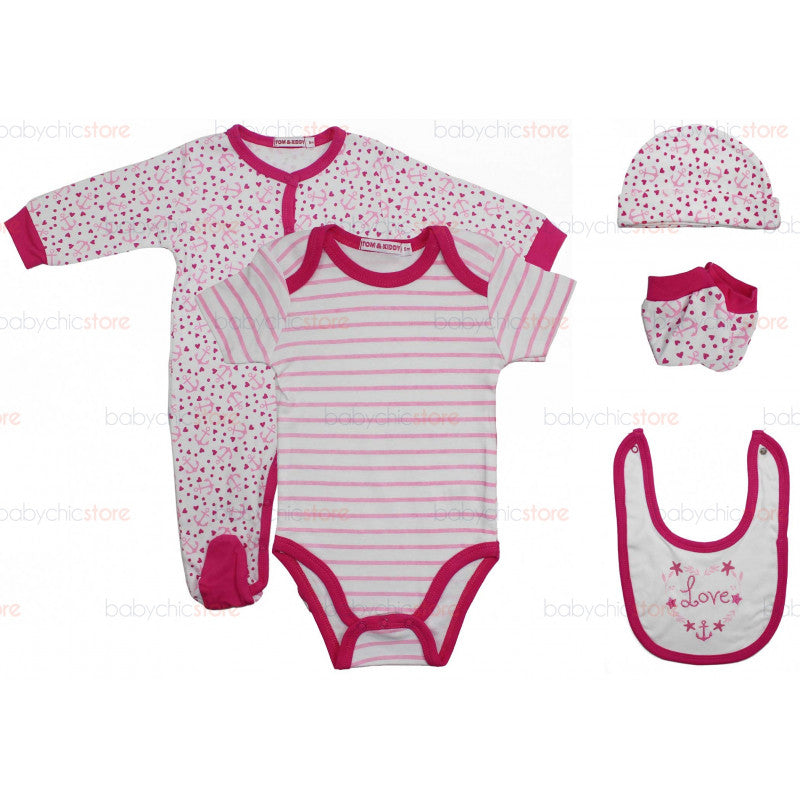 Set Completo Body e Tutina Love - 6 Mesi