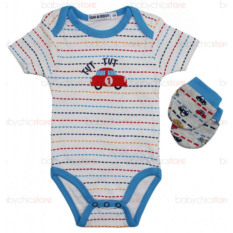 Set Completo Body e Tutina Car - 6 Mesi - 2