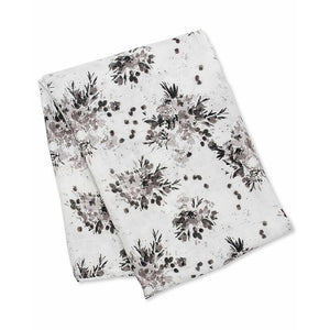 Set Hello World Lulujo Baby Black Floral - 8