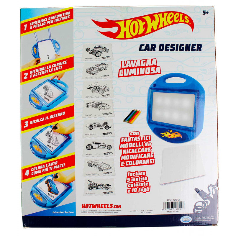 Lavagna Luminosa Hot Wheels