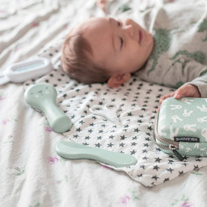 Spazzola e Pettine Hygge Baby Suavinex Verde - 3