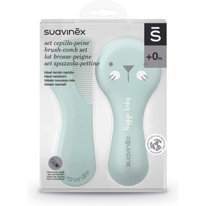 Spazzola e Pettine Hygge Baby Suavinex Verde