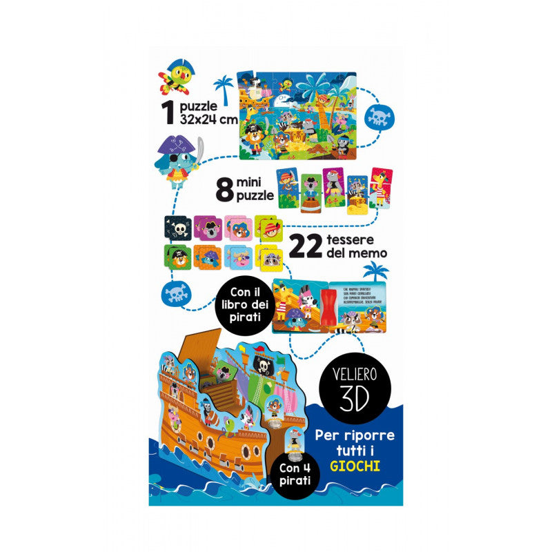 Raccolta Giochi Educativi Dei Pirati - 2