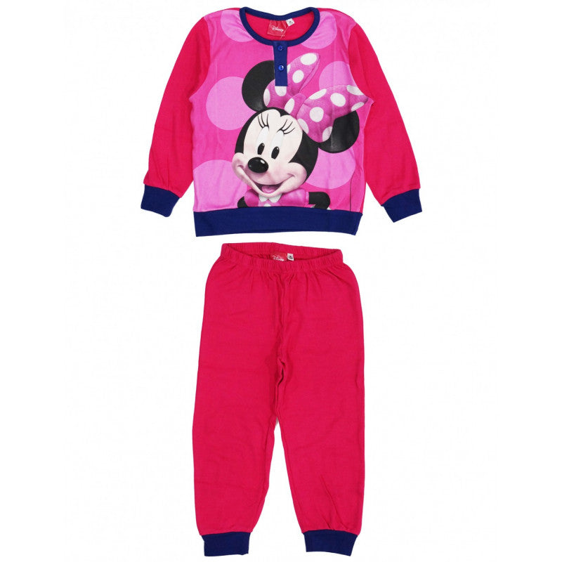 Pigiama Disney Minnie - Magenta 3 Anni