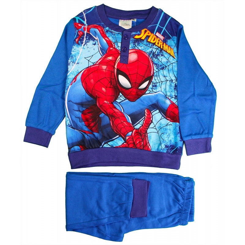 Pigiama Disney Spiderman - Azzurro 8 Anni