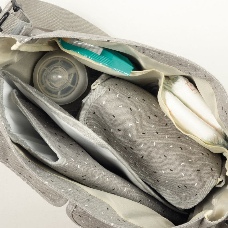 Borsa Fasciatoio Walking Mum Confetti Grigio - 2
