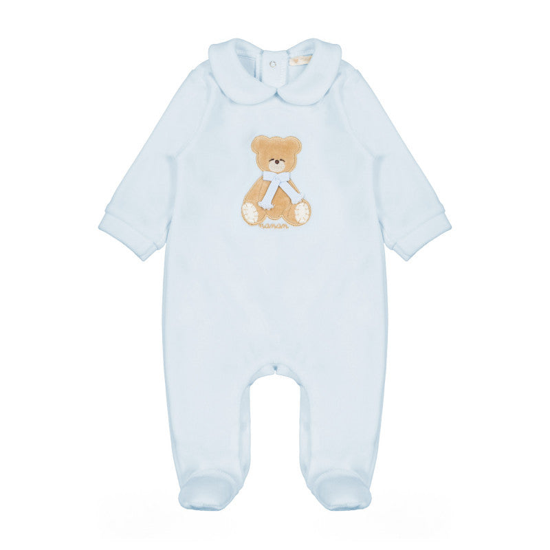 Tutina Azzurra Collezione Pallino